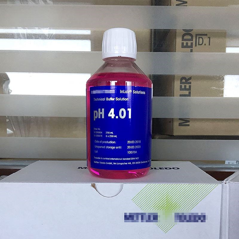 梅特勒PH复合电极LE438酸度计FE20/28探头实验室电极校准液缓冲液