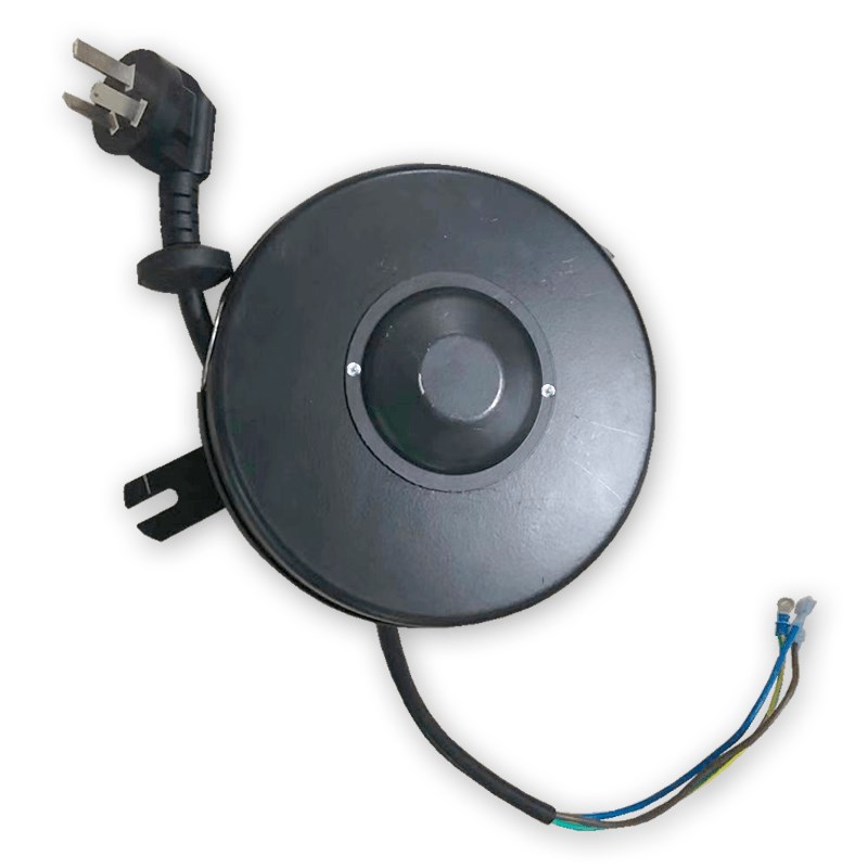 自动伸缩自锁线盘2芯3芯线电源线收纳绕线器卷线器卷线盘全五金