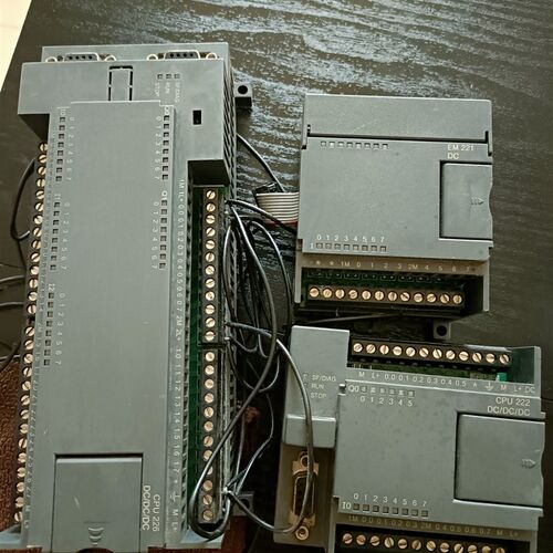 拆机的CPU226.CPU222.EM221实物拍摄,需要的