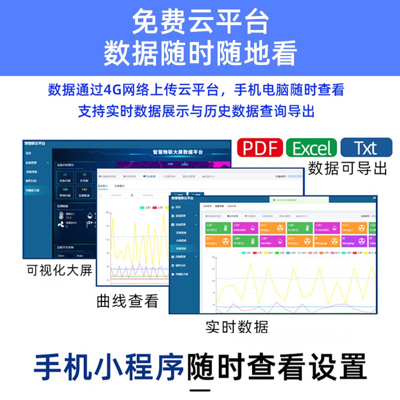 雨量报警器无线雨量计防汛雨量水位预警显示屏降雨量报警降水告警