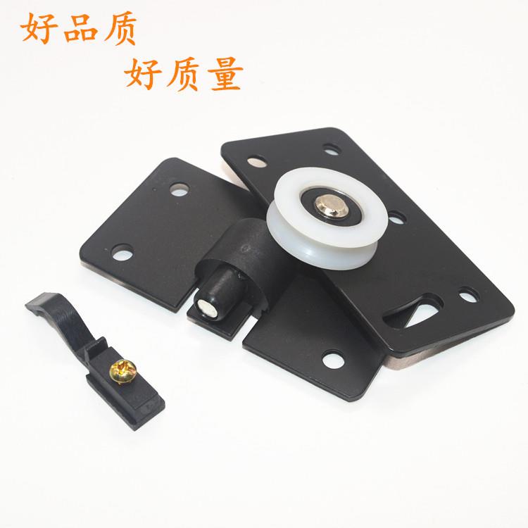 新款直销378移门轮凹轮橱柜大衣柜推拉门滑轮家具趟门轮配件优质