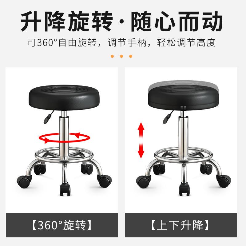 新款直销吧台椅升降吧椅旋转吧凳酒吧椅子家用转椅高脚凳靠背圆凳