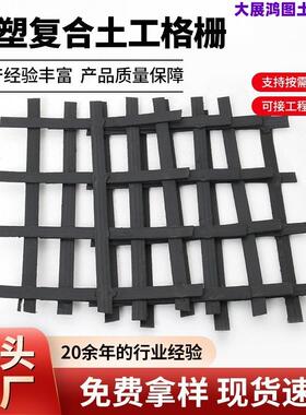 GSGS100-100钢塑土工格栅GSZ80-80钢塑格栅 双向钢塑复合土工格栅