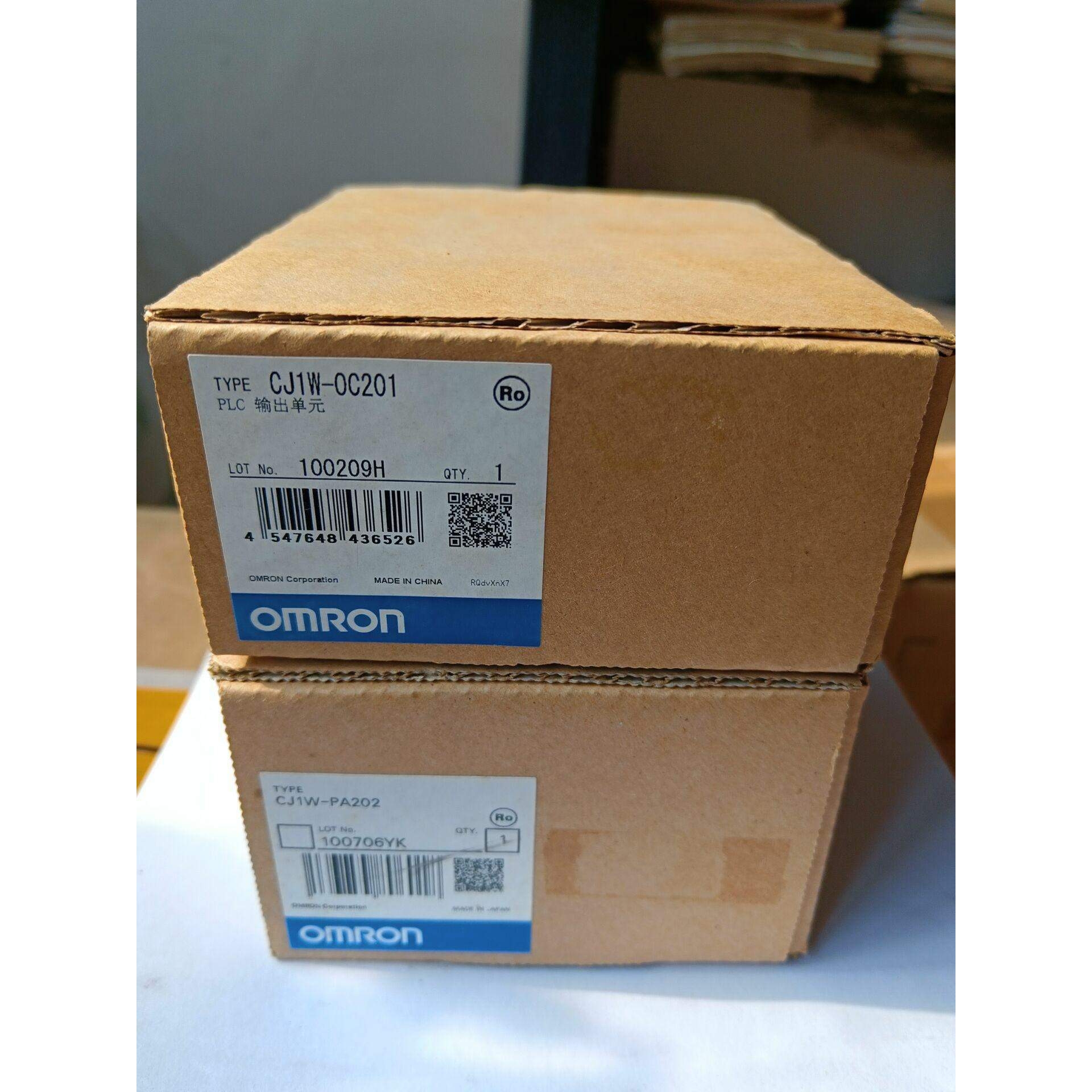 CJ1M-CPU23，CJ1W-OC201，CJ1W-PA202，CJ2M-MD211，CP1W-40EDR