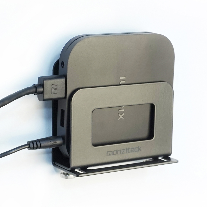 美易支可伸缩调节路由器电视盒子等小型WIFI机顶盒设备壁挂支架