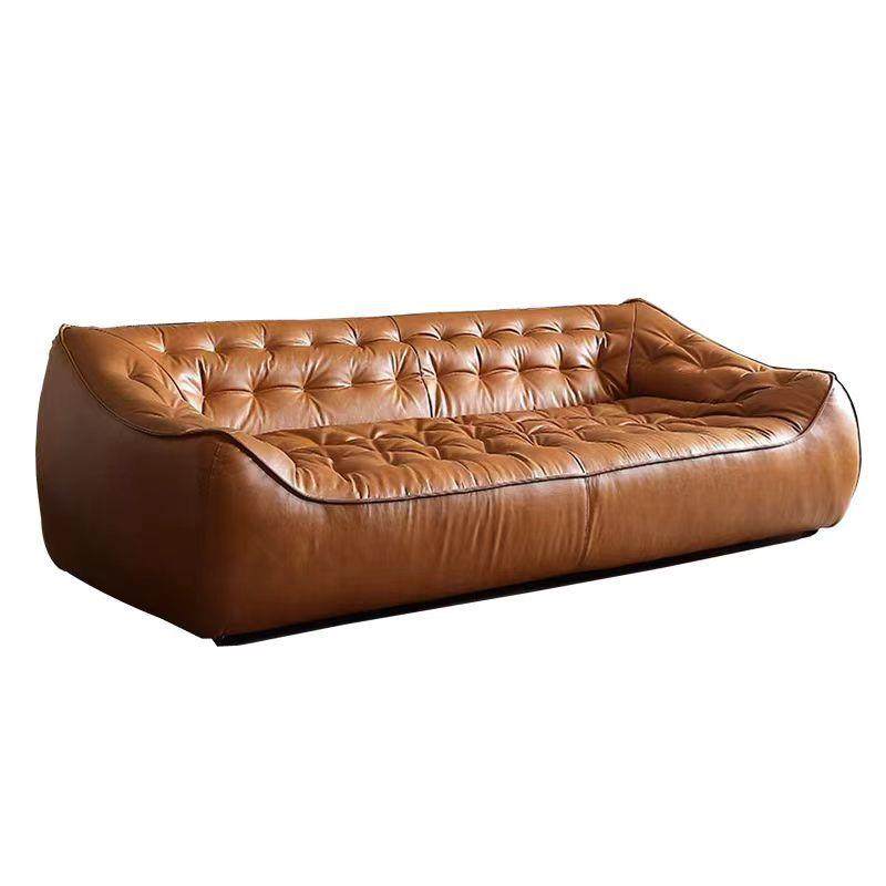 法式中古风沙发全真皮油蜡皮客厅小户型直排三人位拉扣复古豆袋沙,清洗/食品/商业设备,风口/风叶/风机配件,淘宝优惠券,粉丝福利购,淘宝优惠卷