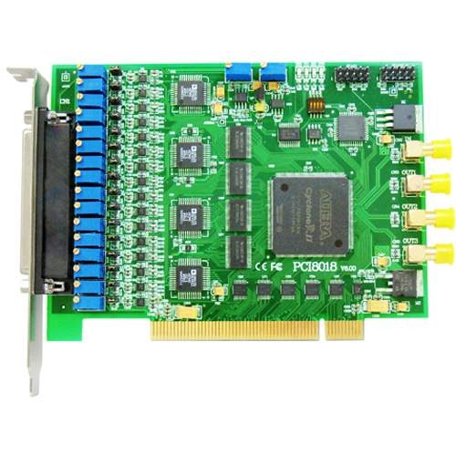 PCI8018 80KS/s 14位 16路同步模拟量输入采集卡