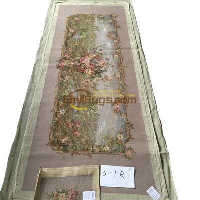 手工丝毛绒绣沙发套Needlepoint纯羊毛古典卧室家具