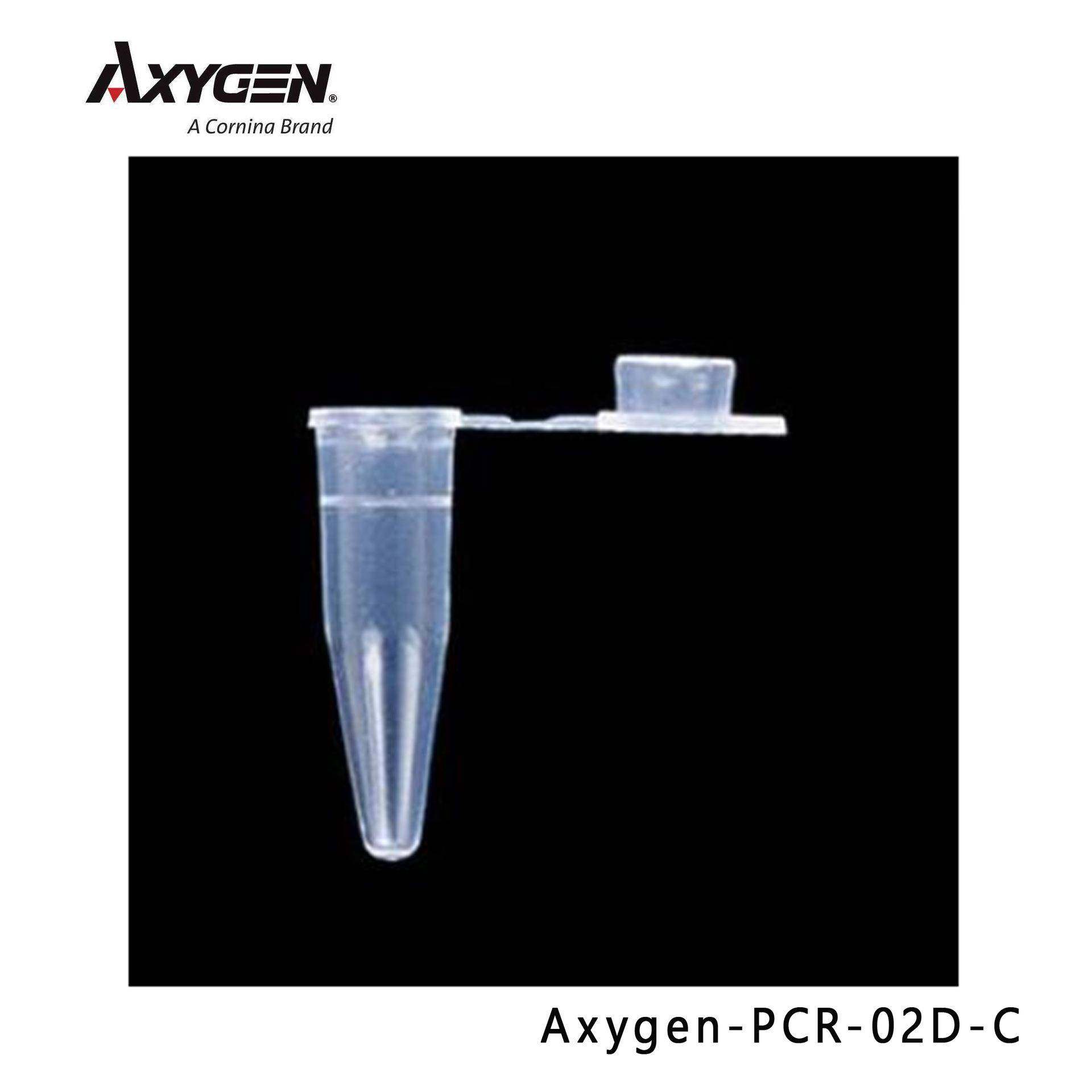 Axygen爱思进PCR-02D-C/0.2mlPCR管(离心管)鼓盖1000支/盒10盒/箱