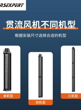 朗伟65mmDC系列0-10VPWM调速低噪音高风量无刷直流贯流风机