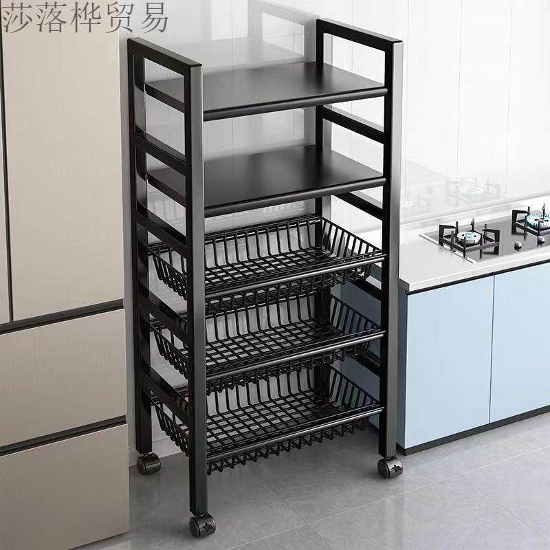 厨房菜篮子落地置物架多层储物蔬菜水果架子多功能放菜收纳架凌