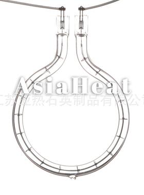 波长0.76-1.4um400瓦400W水分仪仪器石英玻璃加热器卤素灯管