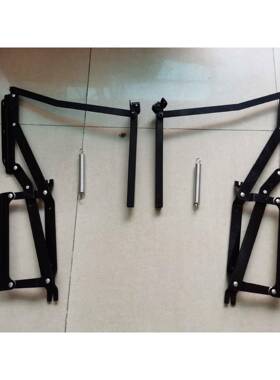 电动沙发架五金配件沙发铰金属带脚折叠沙发床X315功能支架零件