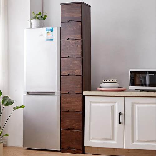 GZ6M35深薄抽屉式收纳柜整体免安装夹缝储物柜多层杂物整理五斗柜