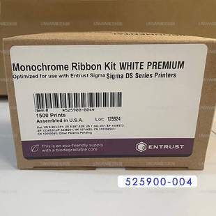 DS1DS2 004白色带适用于德卡 DS3 sigma证卡打印机525900 Entrust