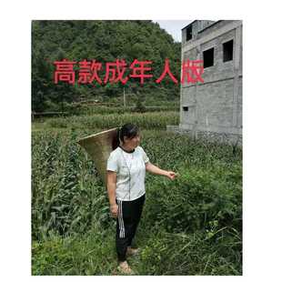 产地背罗背箩箩筐竹编竹制品收纳篮收纳筐背篼背筐夹背平口背罗