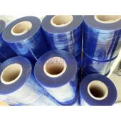 PVC静电保护膜 0.04厚现货 模切排废膜 蓝色静电膜 自粘保护膜