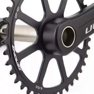 公路自行车单盘 GXP盘片40T 42T 44T 46T 正负齿单盘牙盘 折叠车