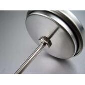 加长不锈钢油炸温度计厨房用油炸锅测油温炸炉温度计带锅边夹