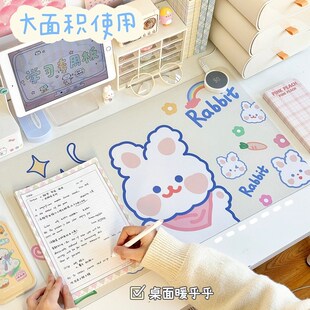 可爱加热桌垫办公室书桌暖垫鼠标垫保暖垫子冬季学习桌发热暖手垫