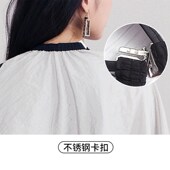 高端亚纺面料 特大号理髲围布不粘发廊家用剪发围布烫染焗油围布
