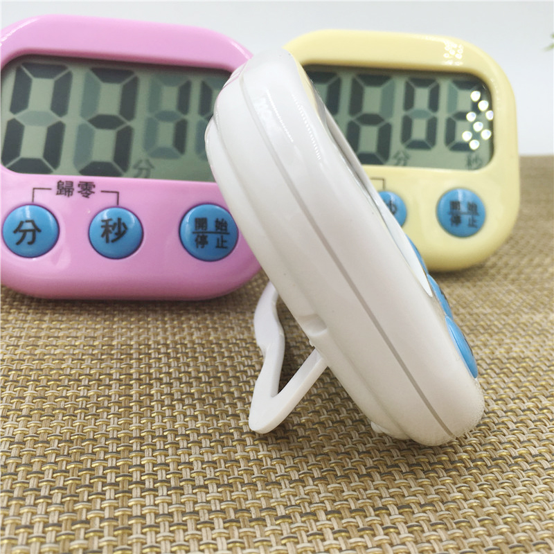 烘焙厨房计时器定时秒表提醒器学生电子迷你学习儿童家用闹钟记时