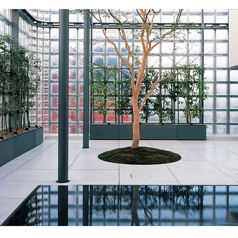 云雾空心玻璃砖隔断墙透明方形家用卫生间浴室餐厅玄关磨砂水晶砖