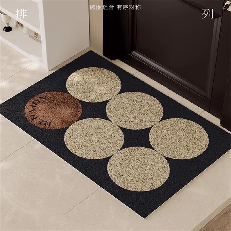 入户门丝圈地垫家用除尘防滑耐脏脚垫进门门口蹭土脚踏垫子可裁剪