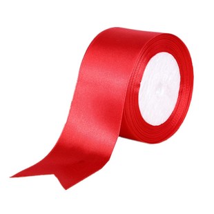 红丝带编发扎带婚庆红色绸缎带汽车红布条舞蹈飘带DIY包装彩带