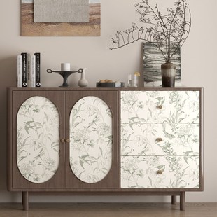 旧柜子改造鞋 燕子贴纸复古防水加厚 柜餐边柜衣柜柜门改色贴膜法式