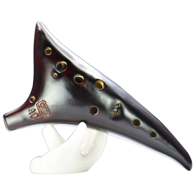 陶笛12孔 初学入门中音C调笛子专业十二孔ac调陶埙瓷笛子学生乐器,乐器/吉他/钢琴/配件,陶笛,淘宝优惠券,粉丝福利购,淘宝优惠卷