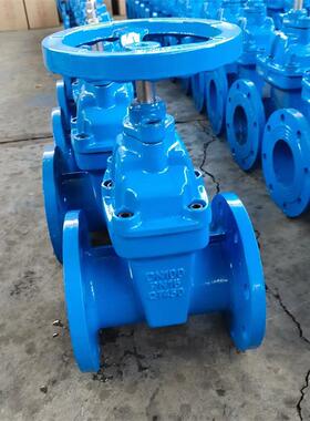 管道上下水软密封阀门 新标法兰大体闸阀DN100-16 Z45X Z41X 闸阀