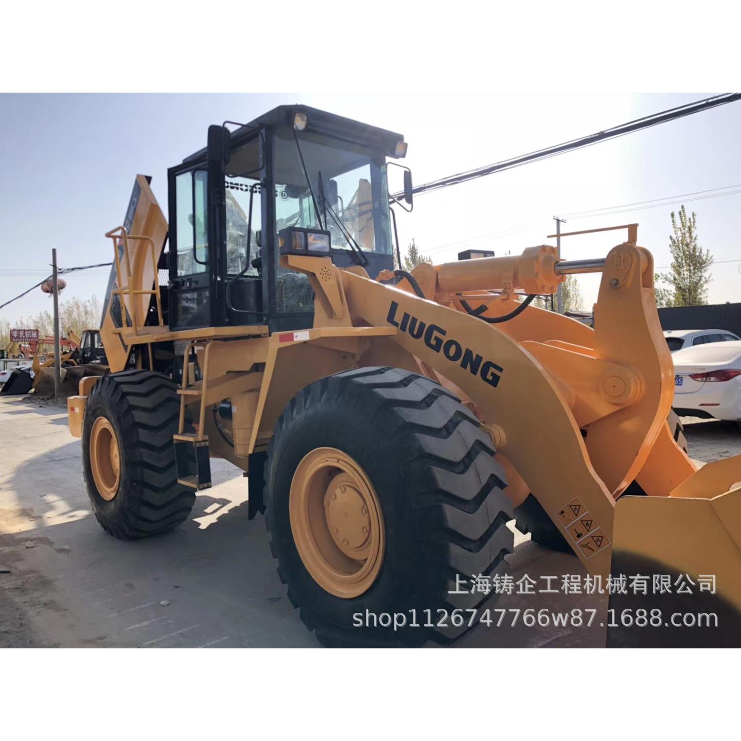 柳工装载机CLG856九成新铲车5吨价格多少钱参数