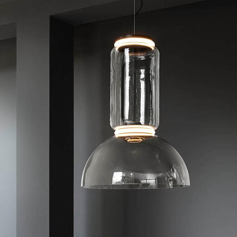 意大利flos楼梯吊灯现代简约餐厅吧台岛台别墅售楼处创意玻璃吊灯