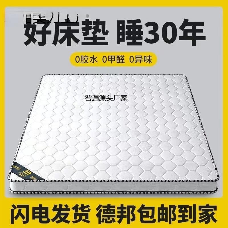 天然椰棕床垫硬垫1.5m护脊棕垫榻榻米垫子可折叠出租房用棕榈床垫