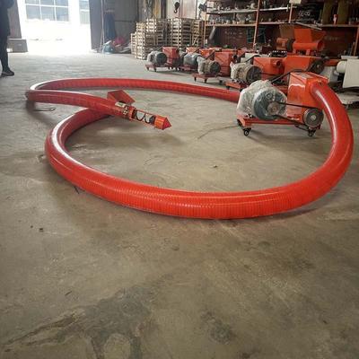 工业抽沙机橡胶厂塑料颗粒提升机120型160型中驱螺旋输送吸粮机