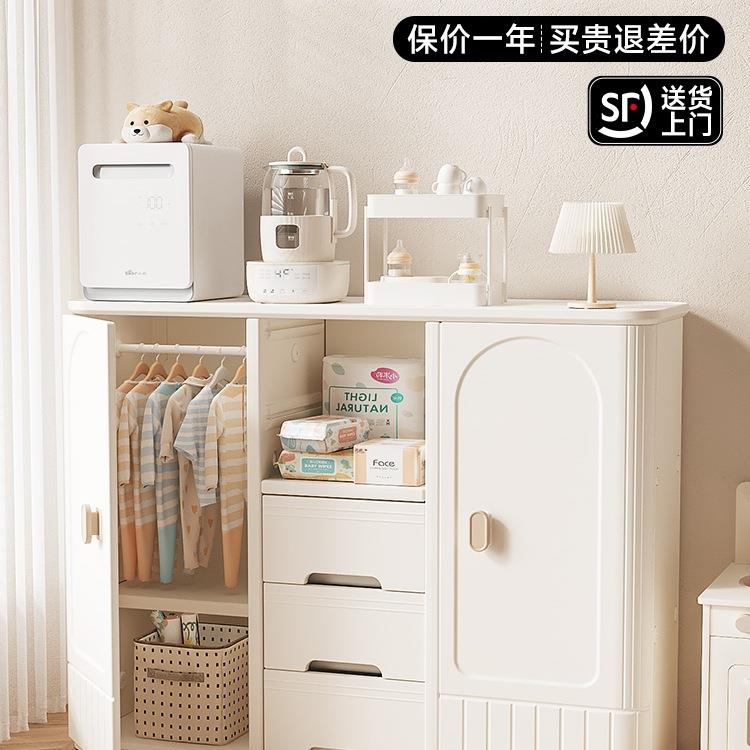 喂养台宝宝收纳柜婴儿用品置物架儿童衣柜玩具收纳储物柜