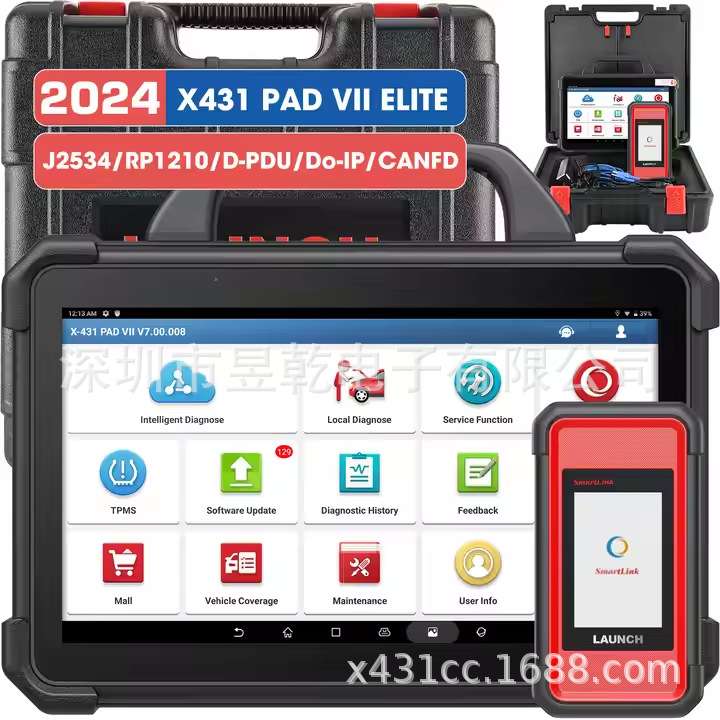 LAUNCH X431 PAD 7 VII  PAD7 Car diagnostic tools SmartLink