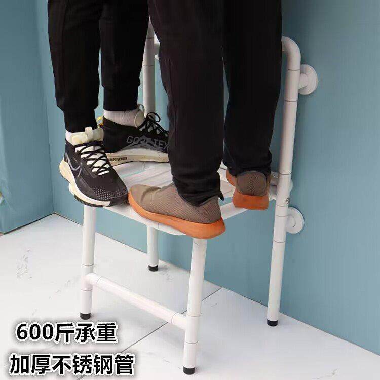 批浴室折叠凳座椅老人卫生间老年人淋浴房防滑防水可折叠壁凳凳墙