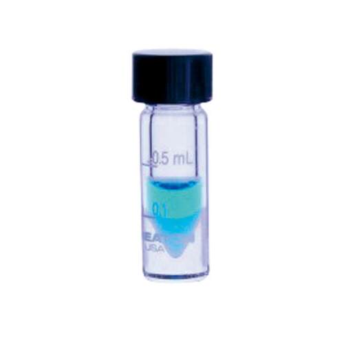 WHEATON玻璃V底微量瓶固体帽3-6291-010.3-1ml2ml5ml10ml