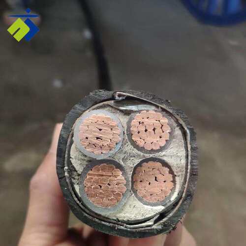 YJV4*120+1*70铜硬线四等芯120平方4+1五线铜芯阻燃铠装电力电缆