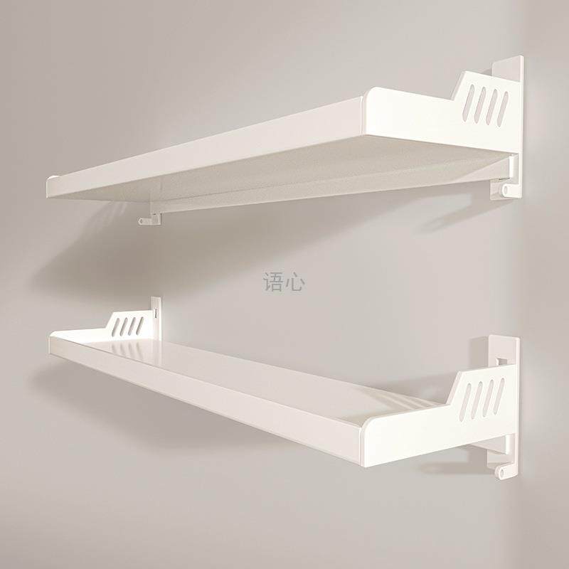 免打孔墙上置物架金属书架壁挂展示陈列架墙面杯子收纳家用卫生间