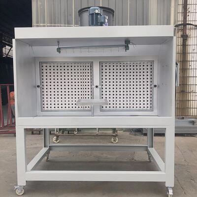 镀锌工台位折流式过滤板漆雾净化器立式双喷漆柜工作干式喷漆柜