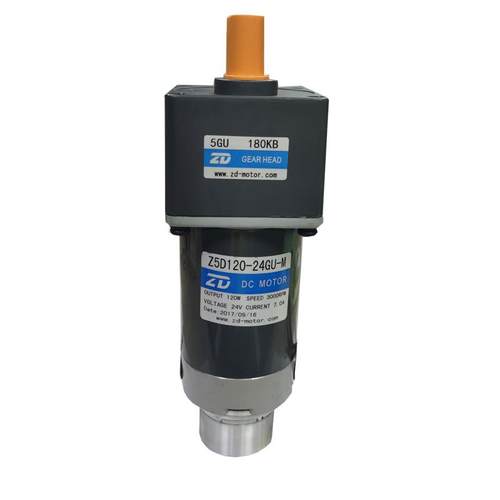 升降机/电动爬楼机马达Z5D120-24GU-30S-M自动切膜机断电自锁电机