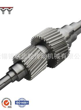 厂家出口 高精密农业机械齿轮轴 AGMA6级高精度磨齿加工
