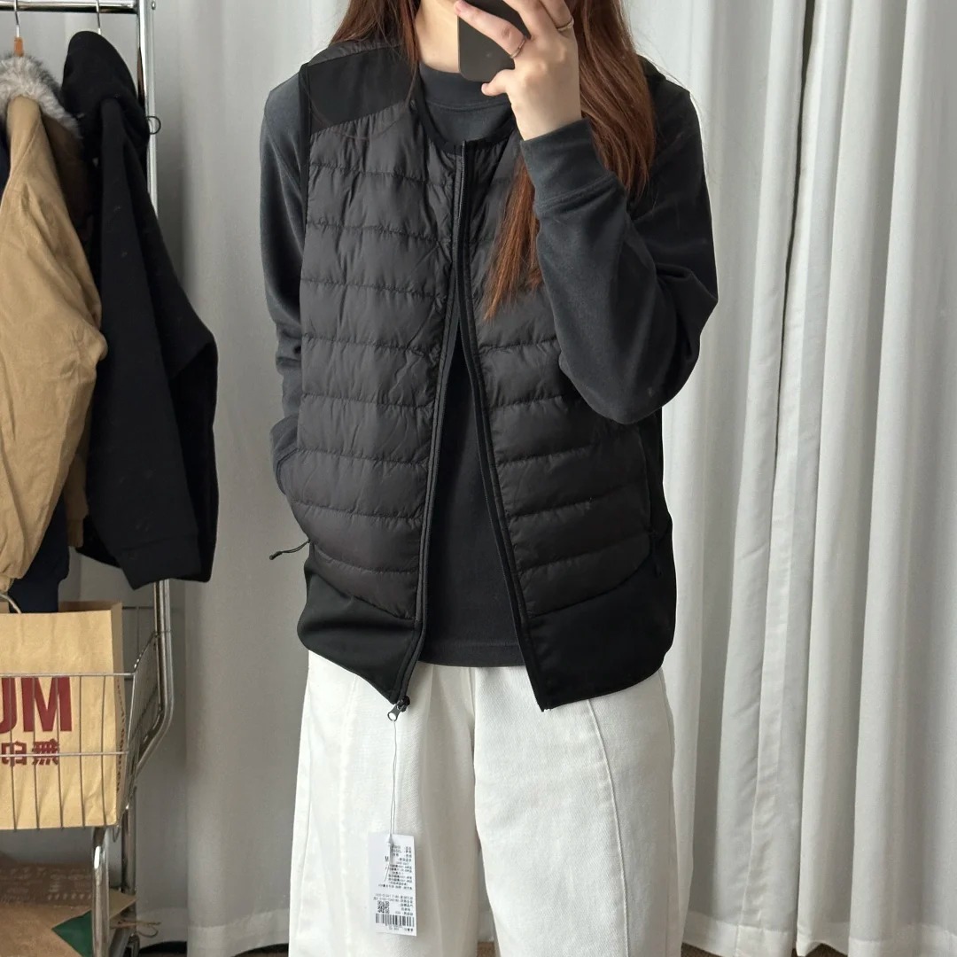 新款潮流百搭轻薄羽绒马甲