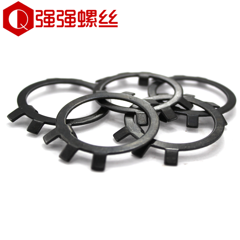 国标GB858止退垫圈六爪垫圈王八挡圈垫片圆螺母用止动垫圈M10-300