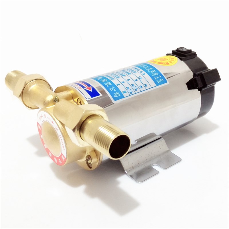 自来水增压泵小型家用全自动静音太阳能热水器管道加压水泵220V