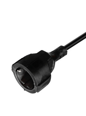 欧规延长线CeEE7/7插头schuko公母延长线欧标母插电源线1.5平方16