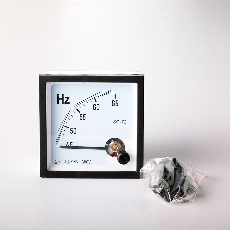 SQ-72 HC-72交流频率表赫兹表45-65Hz/100V 220V 380V 72*72mm